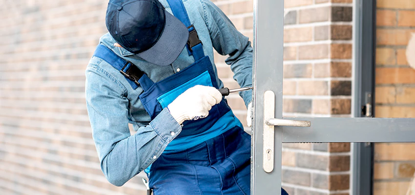 Pivot Storefront Door Locks Installation in San Clemente, California