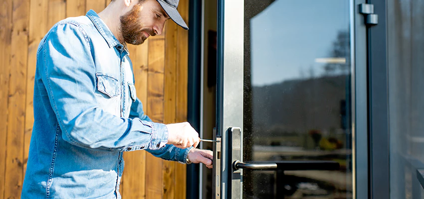 Frameless Glass Storefront Door Locks Replacement in San Clemente, CA