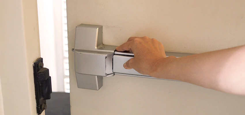 Roller Gate Panic Bar Installation in San Clemente, California